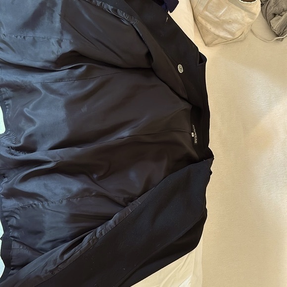 Black Peacoat in Perfect Condition Sz 12 - Picture 9 of 9